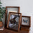 Solid wood simple photo frame