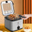 Visual Multifunctional Electric Air Fryer Skewer French Fries Machine